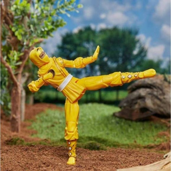 Mighty Morphin Power Rangers Lightning Collection  Yellow  (Ninja YELLOW Ranger - Picture 4 of 4